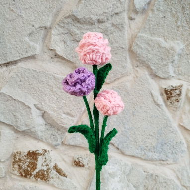 Flores artificiales tejidas a crochet - Img 120525730