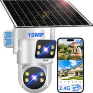 Cámara wifi solar 4K 10Mpx 2 lentes - Img 56823669
