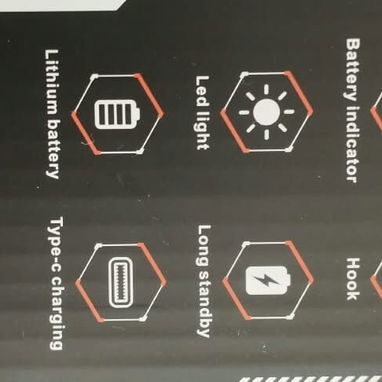 VENTILADOR RECARGABLE 20mil mah - 4/5