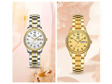 ✳️ Relojes de Pulsera de Mujeres ALTA GAMA 🛍️ Reloj Elegante Mujer  Reloj Acero Inoxidable el Mejor Regalo NUEVO - Img main-image-45360509