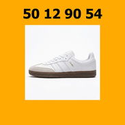 TENIS ADIDAS SAMBA BLANCO Y BEICH VPT-0347 - Img 55883964