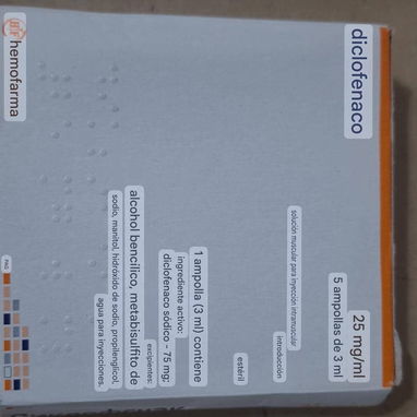 Diclofenaco ( ámpula) - 2/2
