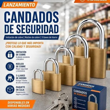 Oferta de candados de diferentes medidas - 2/2