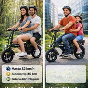 ‎⚡🚲 BICICLETA ELÉCTRICA PLEGABLE 14” 🚲 - Img 55663410