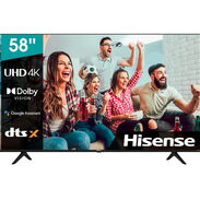 Televisor de 58" 4K ultra HD marca Hisense nuevo en caja - Img 45343459