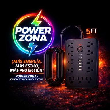 (*AGTOTADO*)Extencion de un 1,5M  +Protector de Voltage 17 en 1 , Nuevo en 22$ - Img 119844240