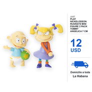 Just Play Nickelodeon Rugrats Mini Figure 2 Pack Tommy Angelica 7 cm - Img 58468982