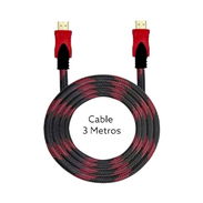 Cable enmallado HDMI a HDMI (HD Resolución 1920x1080p) de 3m. Nuevo en 5000 CUP - Img 54686128