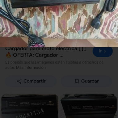 Caja Votor EM-100 y cargador inteligente para moto eléctrica - Img 123084440