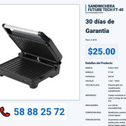 SANDWICHERA FUTURE TECH FT-40 VPT-0378 - Img 55993109