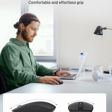 đ±ïž MOUSE INALĂMBRICO ACER SLIM 2.4G USB, 4 BOTONES, DPI AJUSTABLE, HASTA 10M â ENVĂO DISPONIBLE HABANA + GARANTĂA - Img 99763860