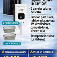 ☀️ ¡DILE ADIÓS A LOS APAGONES! KITS SOLARES COMPLETOS CON TRANSPORTE INCLUIDO - Img 55584799