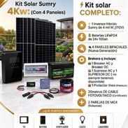 Kit Solar con 4 paneles solares - Img 57339803