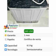 Lavadora semiautomatica vision 6.5kg - Img 55232322