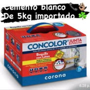 Cemento blanco importado a 6500 y cemento cola a 20 USD - Img 55743162