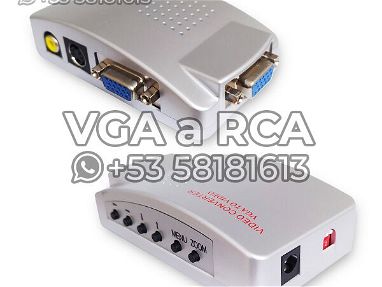 Convertidor de señal RCA a VGA - Img 65705113