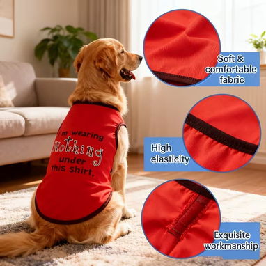 Camisetas para Mascotas / Talla XS y L - 3/4