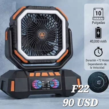 Ventiladores recargables y eléctricos - 9/10