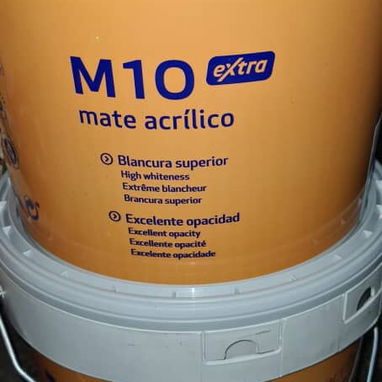 Pintura vinil y brochas 4" - Img 120903823