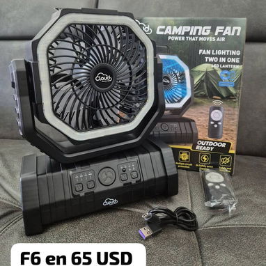 Ventiladores recargables F6 - Img 126826979