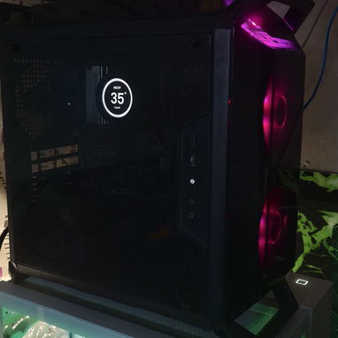Torre amd con placa Asus  b650 micro rizen 5 7600x 16gb de ram ,ultra m.2 1 aorus ,fuente 600w 80plus bronze chasis mast - 2/3