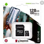 Micro SD Kingston (128 GB) 💯 Nuevo Sellado en Caja Garantia de 30 dias - Img 50223911
