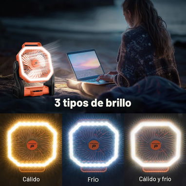 Ventiladores recargables Odoland de 20000 mAh - 5/8
