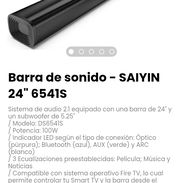 Barra de sonido - SAIYIN 24" 6541S. Modelo: DS6541S - Img 54489048