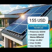 Panel solar Saco de 600w - Img 57969586