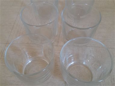 Se vende juego de 6 vasos de cristal transparente - Img main-image-44025867