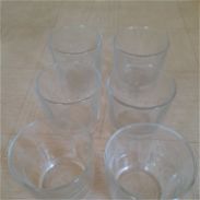 Se vende juego de 6 vasos de cristal transparente - Img 44025867