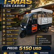 🛺 NO TE QUEDES SIN EL TUYO 🛺 TRICICLO T-MAS CON CABINA - VARIOS COLORES. MENSAJERÍA FACTURA Y GARANTÍA. 📲 54833699 - Img 56786622