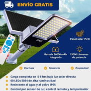 Lampara Solar 800w - Img 55980294