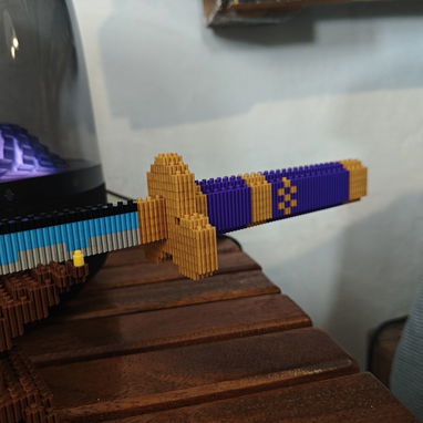 Figura decorativa Katana Lego con su base - Img 123124415