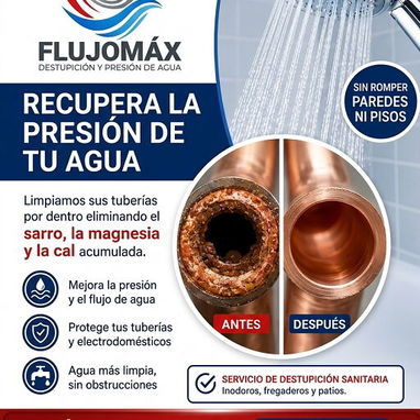 ⚡ PLOMERO | DESTUPICIONES SIN ROMPER Y AUMENTO DE PRESIÓN DE AGUA ⚡ - Img 122521913