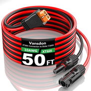 CABLE FOTOBOLTAICO DE 15 mtrs ORIGINAL COMORADOBEN AMAXON , TENEMOS EXTENCIONES Y CON PUNTA XT60i NUEVOS EN SU NAYLON - Img 56897785