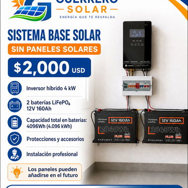 Kit Solar Sin Paneles en Mayarí con Instalación - Img 127162295