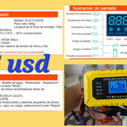 Cargador inteligente de 15 AMPERES: •Carga y repara las baterias de acido - Img main-image-54983709
