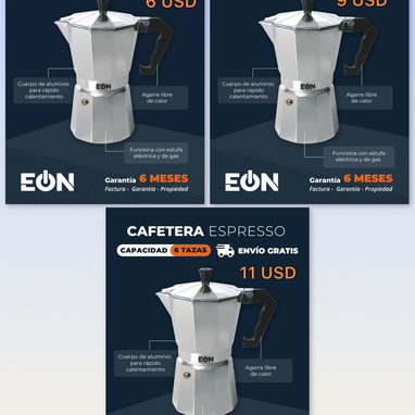 Cafeteras - 3/3