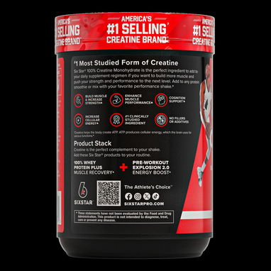 CREATINA MONOHIDRATADA SIXSTAR 400GR-80SERV. 58234161 y 56902981 FITNESSARMY - Img 117589631