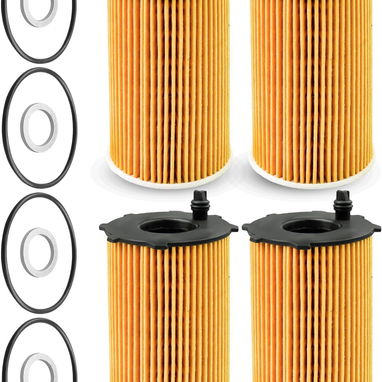 Filtro de aceite de motor y carcasa apto para Kia Sedona Cadenza Sorento Hyundai SantaFe Azera, conjunto completo - 2/2