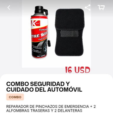 Reparador pinchazos para gomas, accesorios para autos, silicona - 5/9