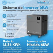 Kit de Inversor 6kw⚡ con Batería de 15.36 kwh 🔋todo en uno - Img 55914397