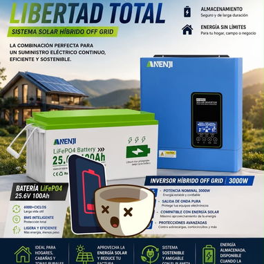 KIT Y ESTACIONES SOLARES - Img 125730547