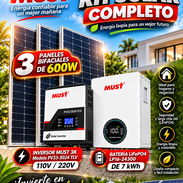 Kit solar completo LA MEJOR MARCA MUST - Img 58333393