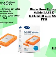 Disco Duro Externo Solido LACIE RUGGED mini SSD 1TB - Img 50121557