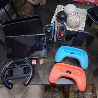 Nintendo switch 2 con todos sus accesorios como nuevo y con dos juegos 620 - 7/7