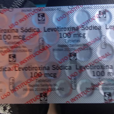 Venta de Levotiroxina Sódica . Blíster de 30 tabletas de 10 MG en 2000 pesos - Img 124487276
