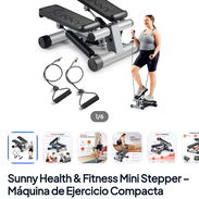 Máquina de hacer ejercicio compacta. Sunny Health & Fitness Mini Stepper - Img 57925546