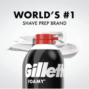 Crema de afeitar Gillette Foamy, 11oz 🌐 - Img 56859156